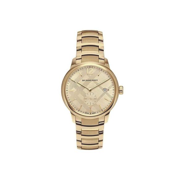 NIB Gold Tone Burberry Watch - Picture 10 of 10